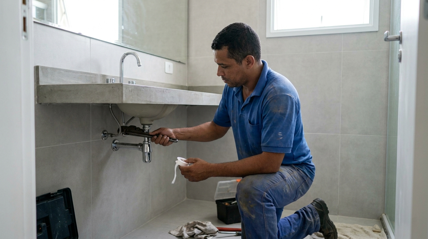 Instalação de torneira em Maceió‑AL